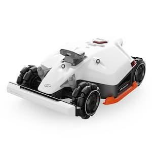 Luba 2 AWD 15.8 in. RTK Robot Lawn Mower (3/4 Acre), Adjustable Cutting Height (1 in. - 2.7 in.), All Terrain, AI Vision