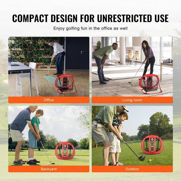 Red De Práctica De Golf Plegable - Para Chip Y Drive, 150x210 Cm, Fácil Montaje, Exterior/interior
