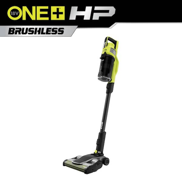 RYOBI ONE+ HP 18V Brushless Cordless Pet Stick Vac with Dual-Roller Bar (Tool Only)