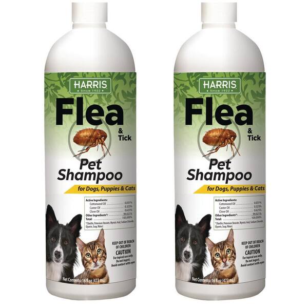 Harris Flea and Tick Pet Shampoo (2-Pack)