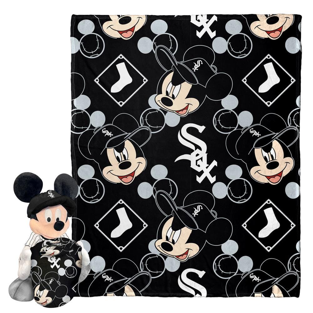 THE NORTHWEST GROUP MLB Whie Sox Pitch Crazy Mickey Hugger Pillow