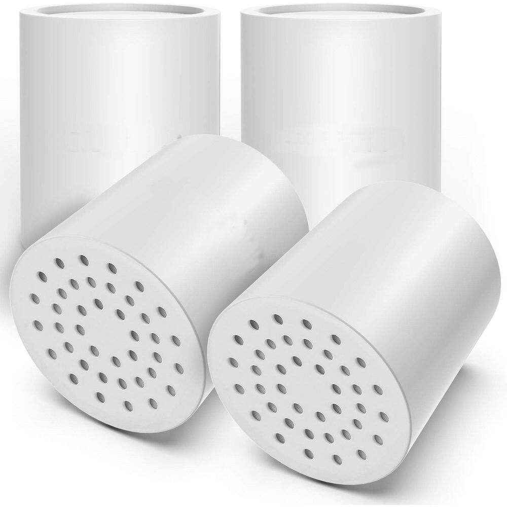 15 Stage Replacement Shower Filter Cartridge Water Filter System Universal High Output Vitamin C Filtration 4-Pack price history on PriceWatchPro