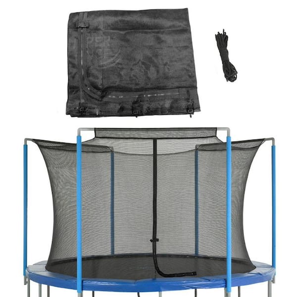 Universal Skywalker 15ft Trampoline Safety Pad for all major brands, Blue,  has 6 cut-outs for the poles and straps