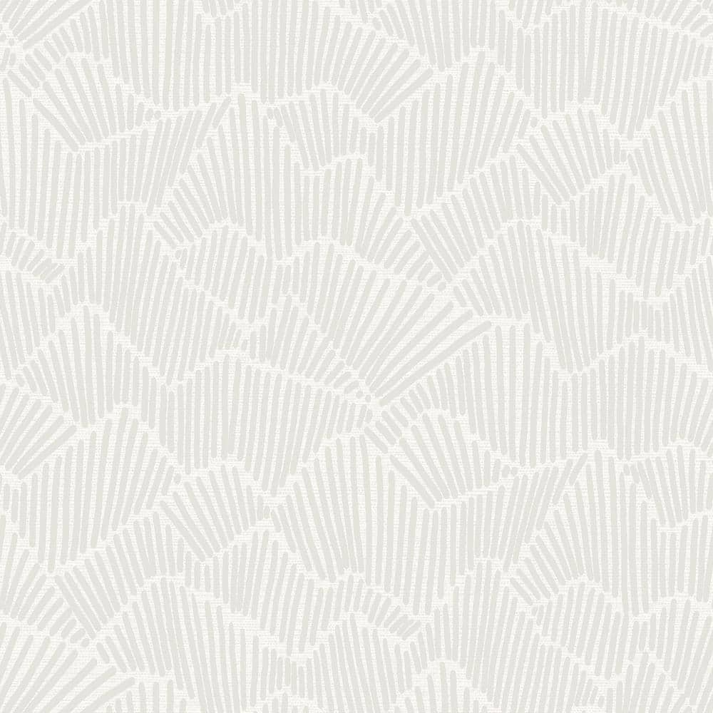 NuWallpaper Grey Ridge & Valley Glossy Vinyl Peel & Stick Wallpaper