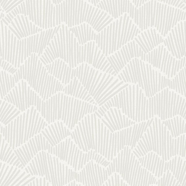 NuWallpaper Grey Ridge & Valley Peel & Stick Wallpaper Sample