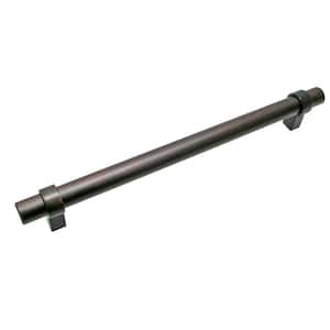 Greenwich Collection 7 9/16 in. (192 mm) Brushed Oil-Rubbed Bronze Modern Cabinet Bar Pull