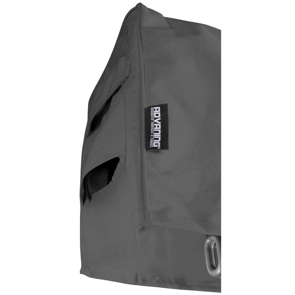 Gray 10' Heavy Duty Water Resistant Retractable Awning Cover