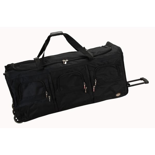 Rockland Voyage 40 in. Rolling Duffle Bag, Black PRD340-BLACK - The Home  Depot