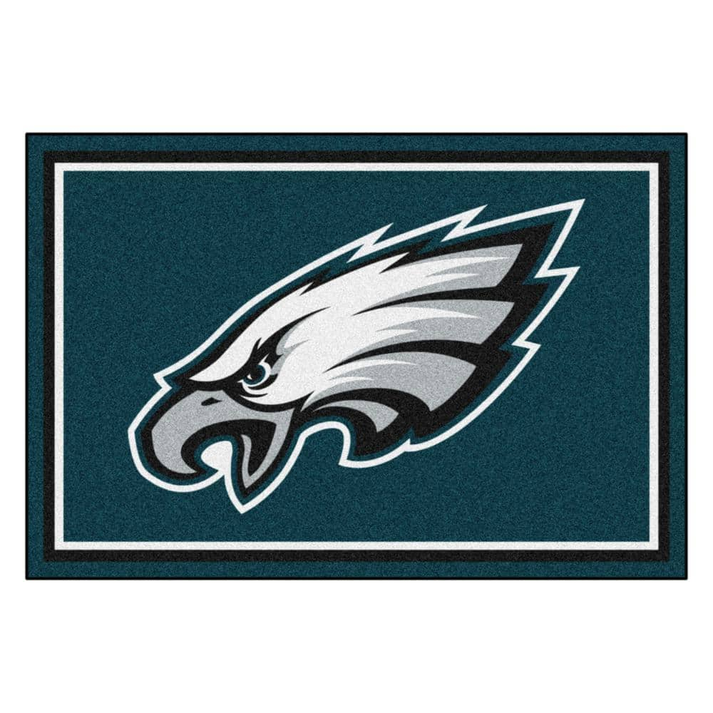 FANMATS NFL - Philadelphia Eagles Mascot Mat 36 in. x 25.8 in. Indoor Area  Rug 20983 - The Home Depot