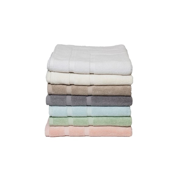 Espalma Diplomat 6-Piece Coral Solid Cotton Bath Towel Set