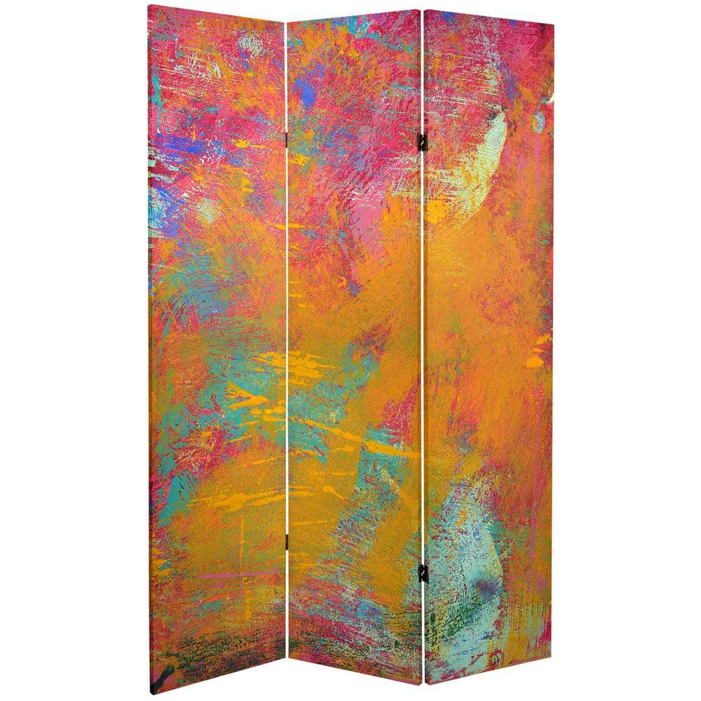 Multicolour Divider Have a question about Oriental Furniture 6 ft. Multi Colored Color ...