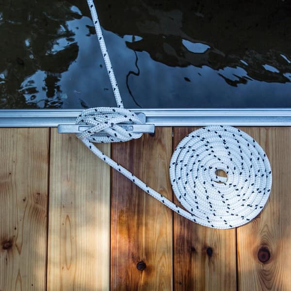 8 in. Cast Aluminum Mooring Dock Cleat