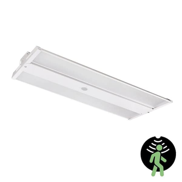 2 ft. 400-Watt Equivalent Motion Sensor LED Dimmable White High Bay Light 4000K 5000K 23,500 Lumens Workshop Garage