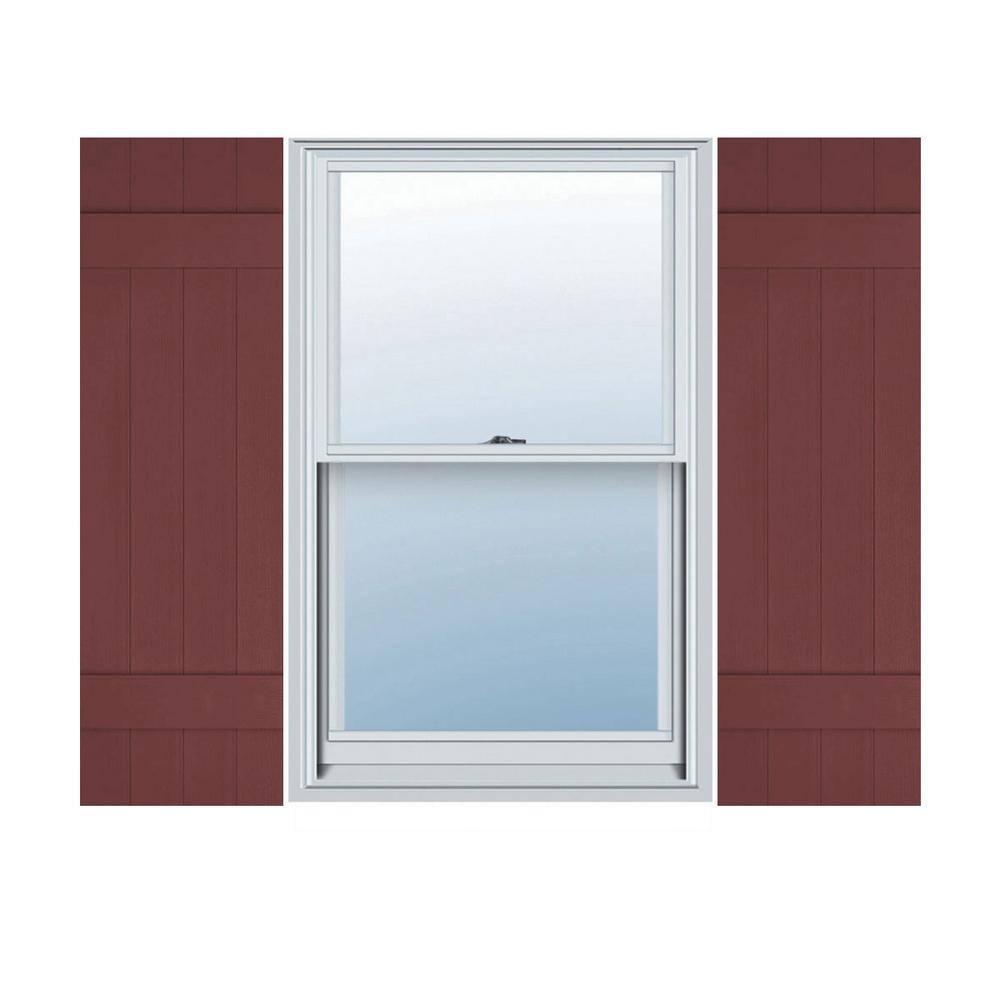 14 in. W x 52 in. H TailorMade Four Board Joined (2 Batten), Board-n-Batten Shutters - Wineberry price history on PriceWatchPro