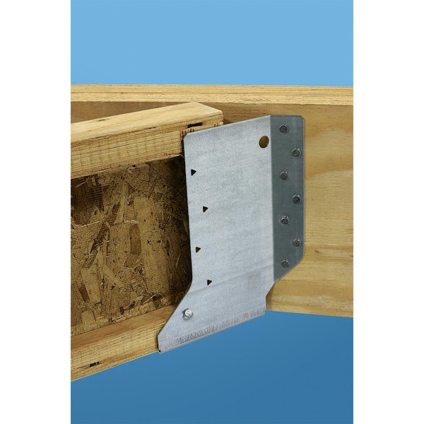 Simpson Strong-Tie Single 1-3/4-in x 14-in 18-Gauge G90 Galvanized Face  Mount Joist Hanger in the Joist Hangers department at