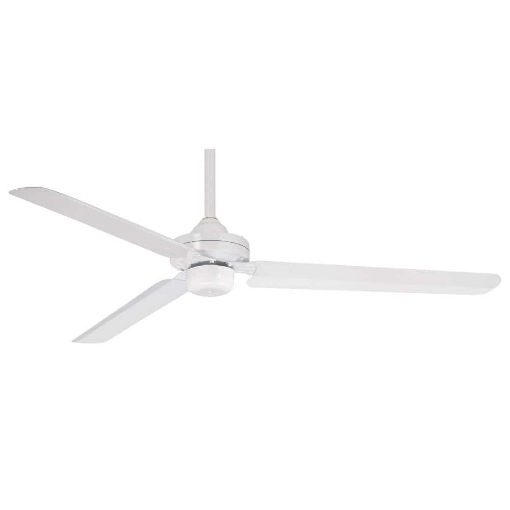 Steal 54 in. Indoor Flat White Ceiling Fan price history on PriceWatchPro