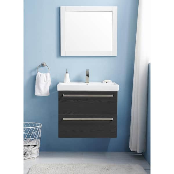 Floating Bathroom Vanity, Black Wooden Bathroom Vanity Units Suppliers