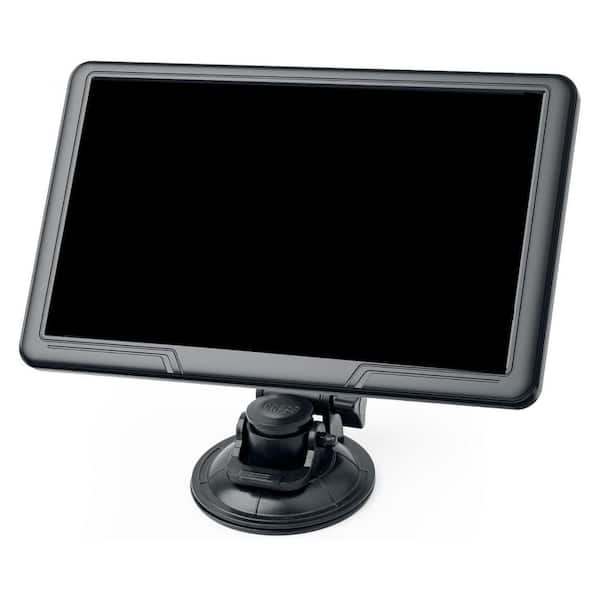 Lukyamzn Lifetime Map Updates GPS Navigator for Car Truck Bus with Speedcam Alerts 7 Vehicle Modes HD Touchscreen