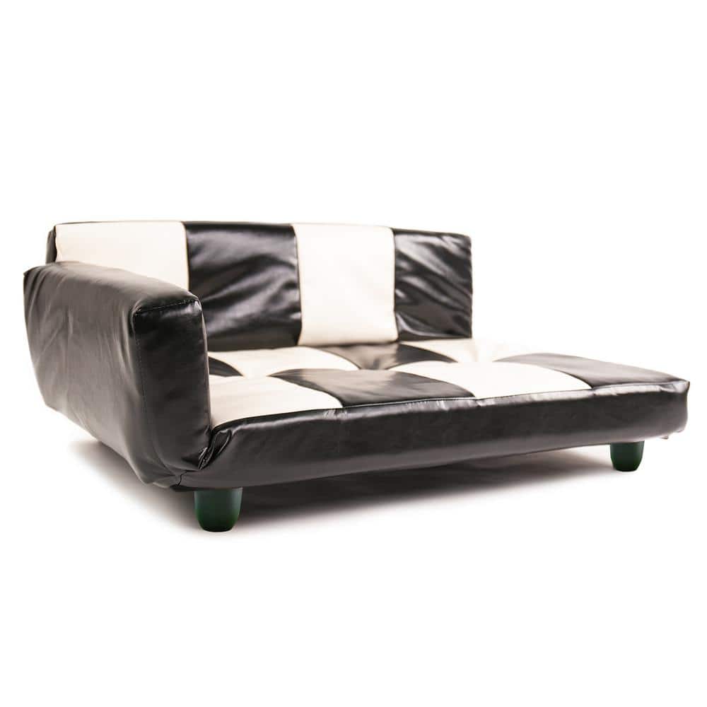 K1 Ada Medium Black and White Dog Bed