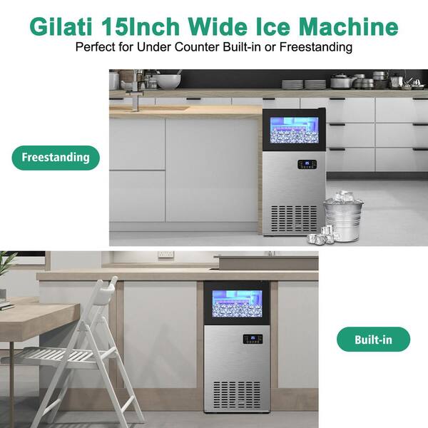 ALDKitchen Electric Ice Maker, 60 KG per 24H