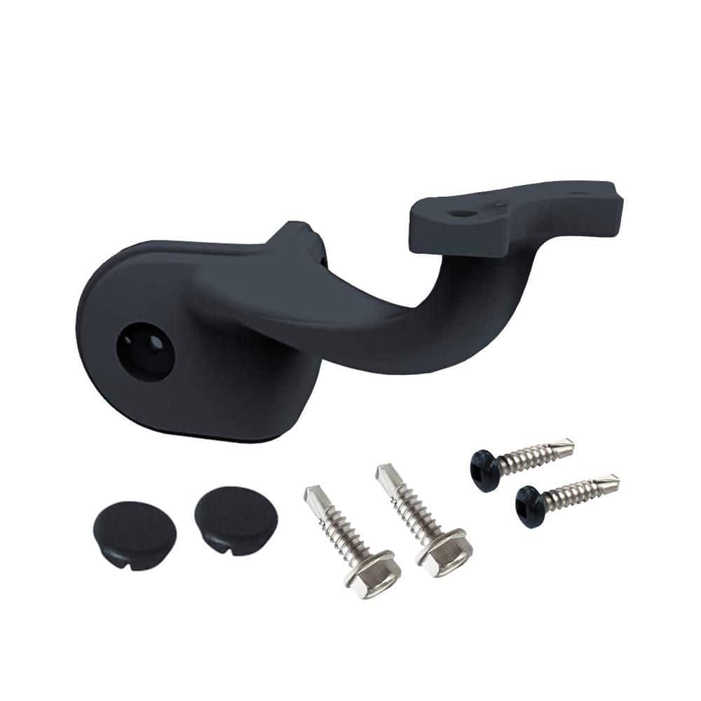 3.5 in. x 4 in. Black Aluminum ADA Rail Inside Corner Mount Kit price history on PriceWatchPro