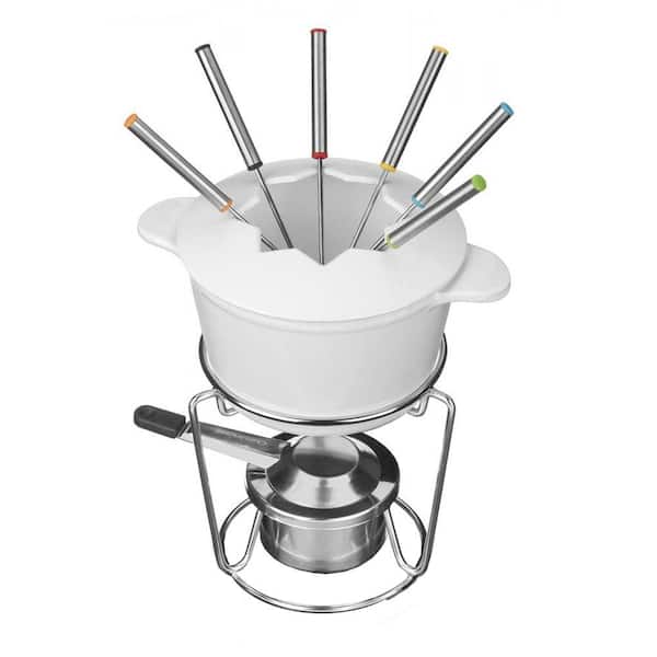 Cuisinart Chef's Classic 13-Piece White Fondue Set