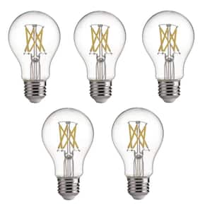 75-Watt Equivalent E26 A19 LED Dimmable Light Bulb Daylight (5-Pack)