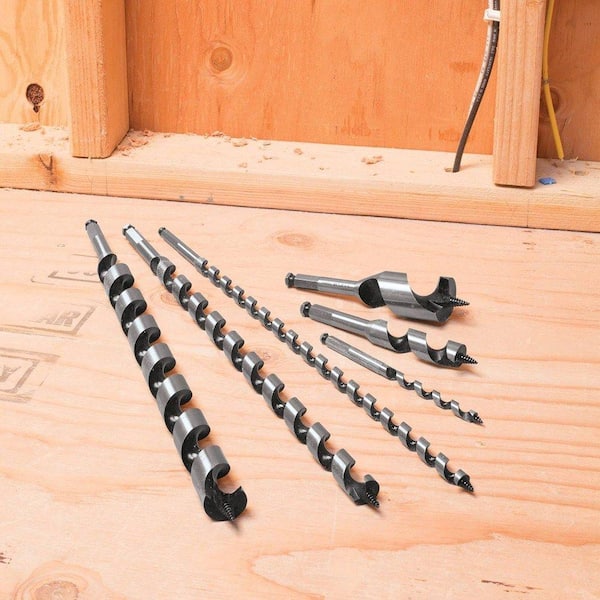 Makita 11/16 in. x 6 in. Steel Ship Auger Bit D-35726 - The