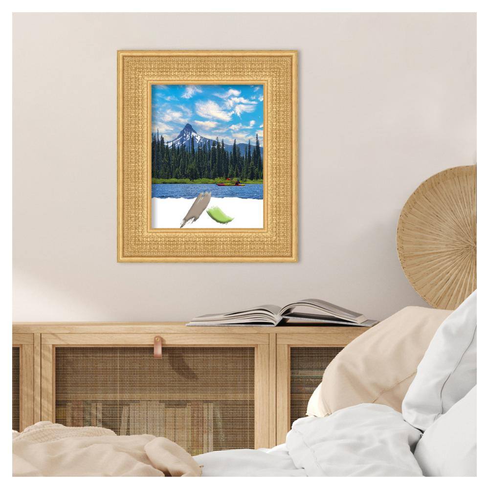 Trellis Gold 11x14 Wood Wall Picture Frame