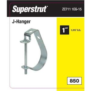 1 in. Lay-In Pipe Hanger Silver (Strut Fitting)