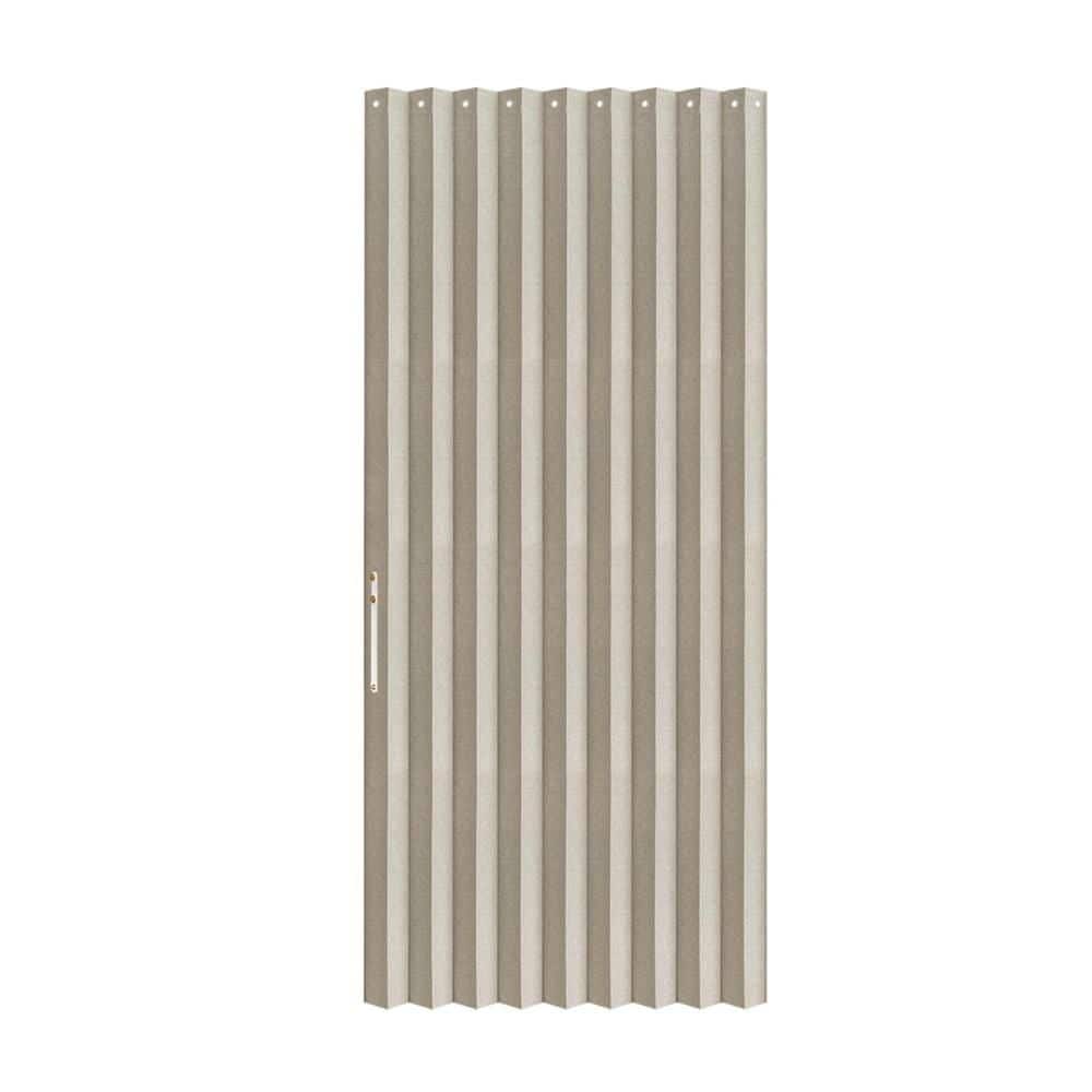 Helhom 42 in. x 78 in. White Blackout Composite Magnetic Door