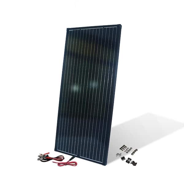 NATURE POWER 200-Watt 12-Volt Monocrystalline Solar Panel for Camper, RV and Other Off-Grid Applications