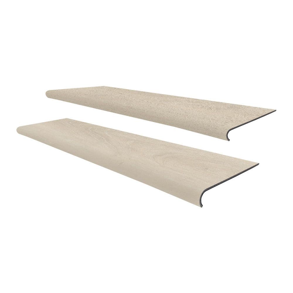 White Birch 5 mm. T x 48 in. L x 12.2 in. W Vinyl Stair Tread Molding price history on PriceWatchPro