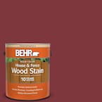 1 gal. #SC-112 Barn Red Solid Color House and Fence Exterior Wood Stain