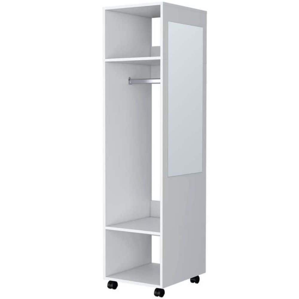 HOME IMPORTS EMPORIUM White 20 in. Wardrobe Closet 703884949-914