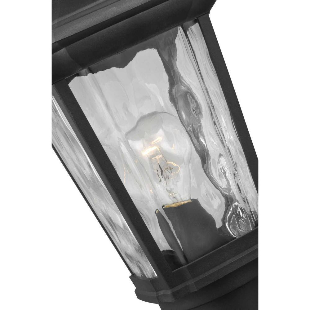 Marquette 19" Black Composite Polymer Outdoor Post Lantern