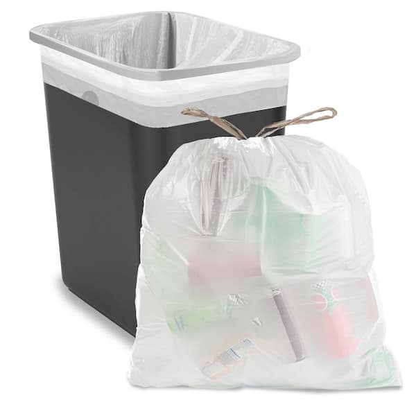 Commercial trash bags 33 gallon 24x28 .9 mil case of 100