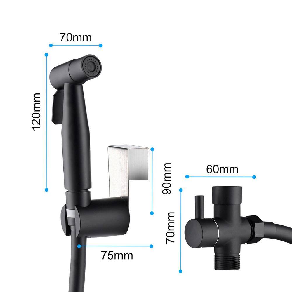 Stainless Steel Handheld Bidet Sprayer Kit with Hose