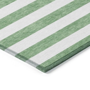 Chantille ACN528 Green 10 ft. x 14 ft. Machine Washable Indoor/Outdoor Geometric Area Rug