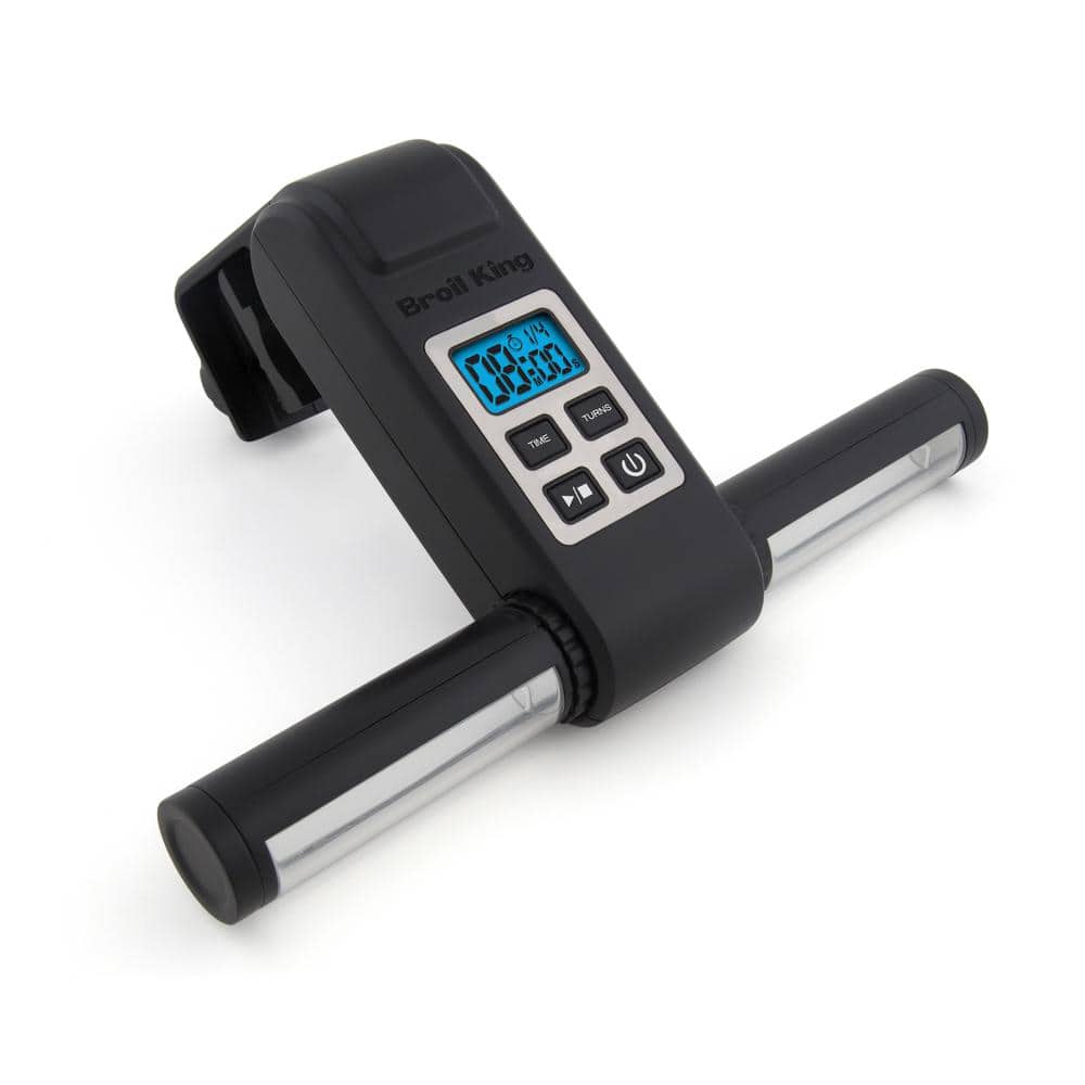 Black Dual COB Grill Light with Integrated Timer