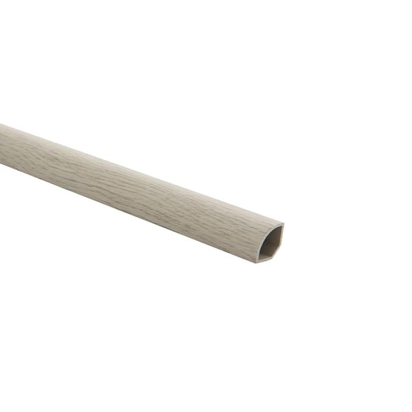 Malibu Wide Plank French Oak Long Beach 0.59 in. Thickness x 1.023 in. Width x 94.48 in. Length Quarter Round