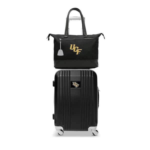 Black and gold online luggage set