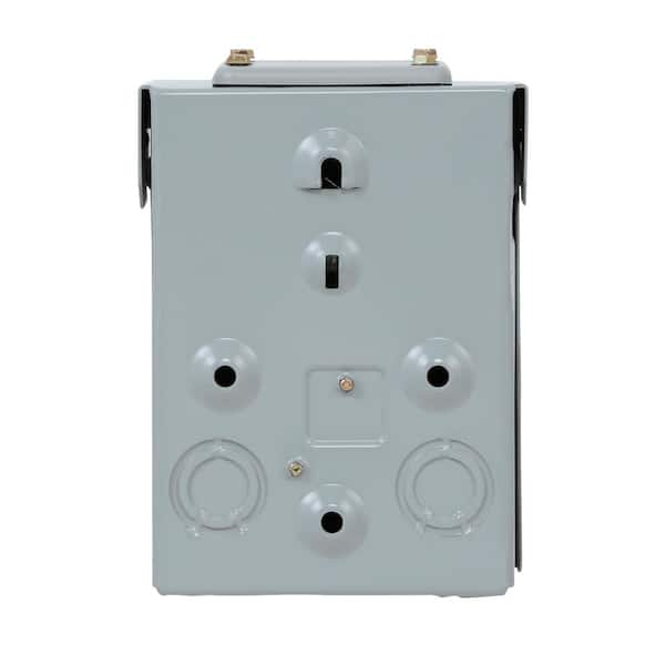 Details about   50 Amp Temporary RV Power Outlet Electric Outdoor Receptacle Plug Housing Box 