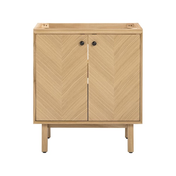 Avanity Adele 30 in. W x 21 in. D x 34 in. H Bath Vanity Cabinet without Top in Natural Oak Finish