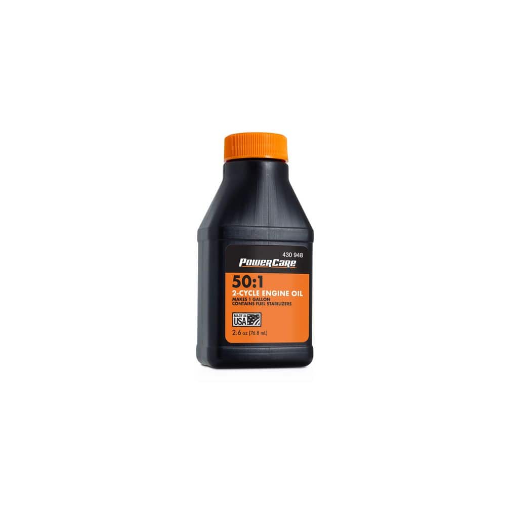 Powercare 2.6 oz. 2-Cycle Synthetic Blend Oil 430948 - The Home Depot