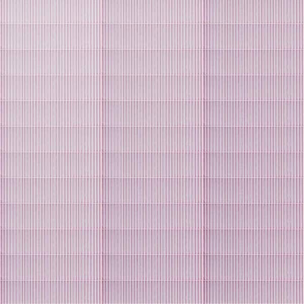 MOLOVO Soldeu Pink 2.95 in. x 11.81 in. Polished Ceramic Wall Tile (6.03 sq. ft./Case)
