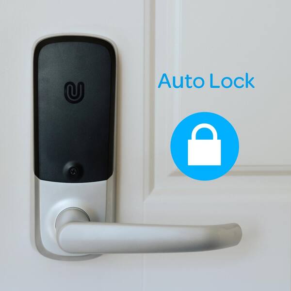 Ultraloq Ul3 UUL-UL3-SN Fingerprint Touchscreen Keyless Smart Lever Door Lock 