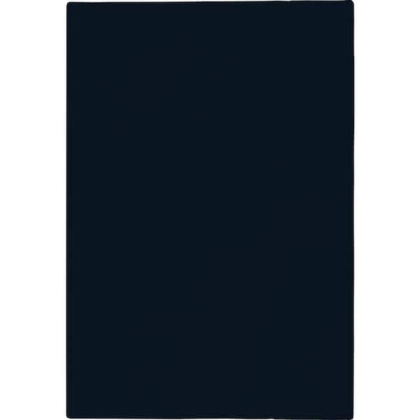 United Weavers Faux Rabbit Fur Lulia Blue 5 ft. 3 in. x 7 ft. 2 in. Area Rug