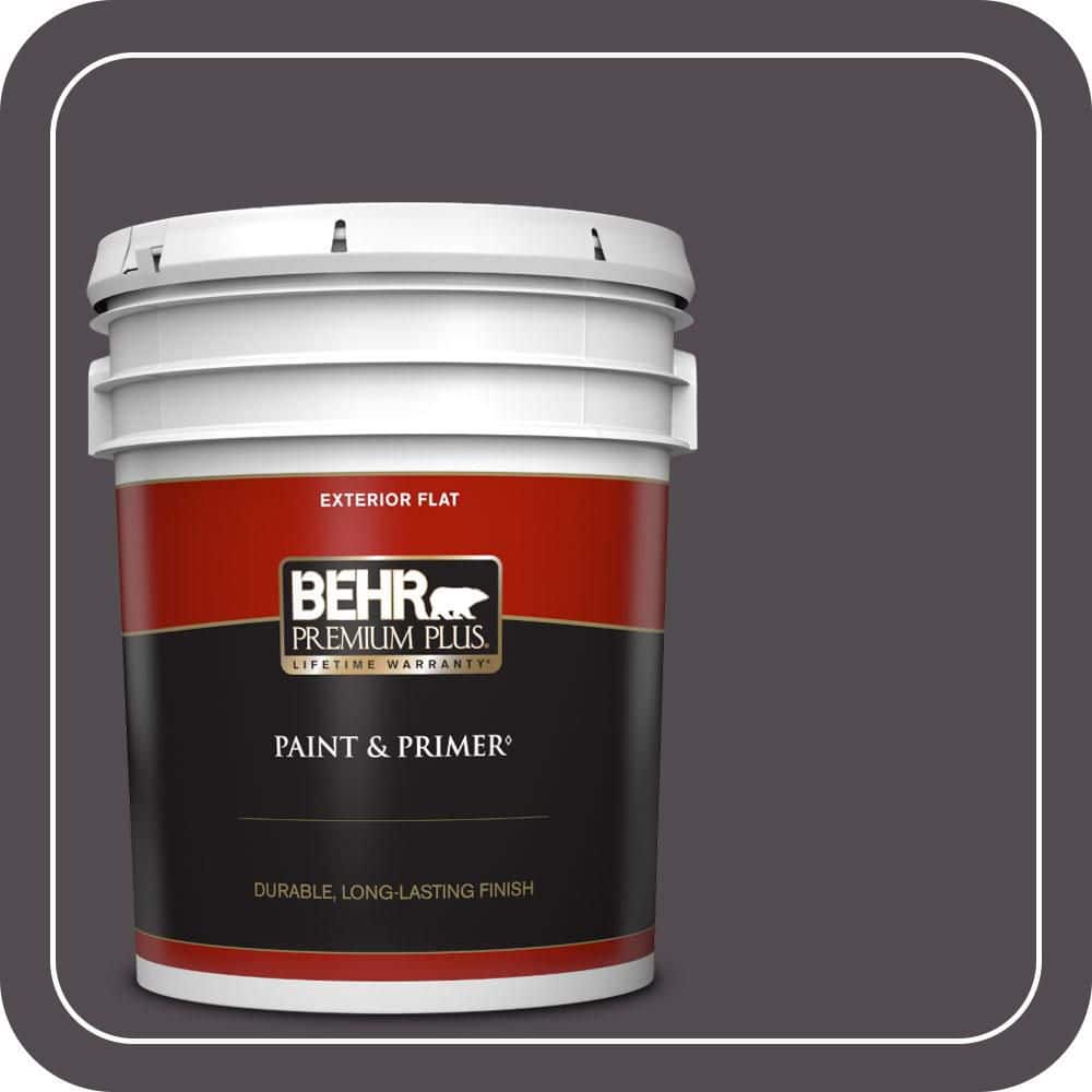 5 gal. #N570-7 Black Elegance Flat Exterior Paint & Primer price history on PriceWatchPro