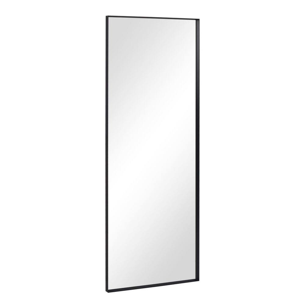 Morden Black 21 in. W x 64 in. H Rectangular Aluminum Alloy Framed Full Length Standing Mirror price history on PriceWatchPro